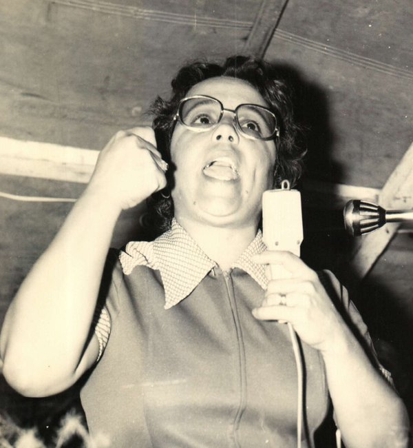 Dra. Lydia Izaura Rabello Teixeira no Tribunal do Júri
